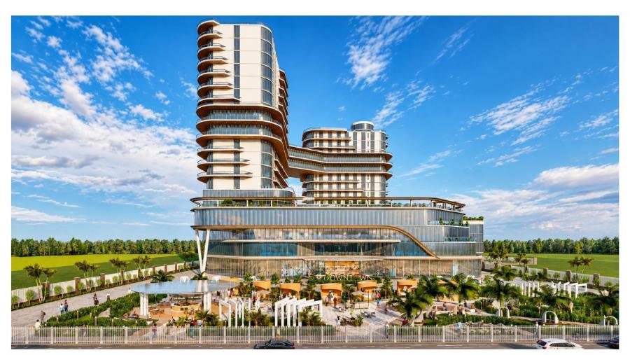 Proposed Down Town towers and retail podium