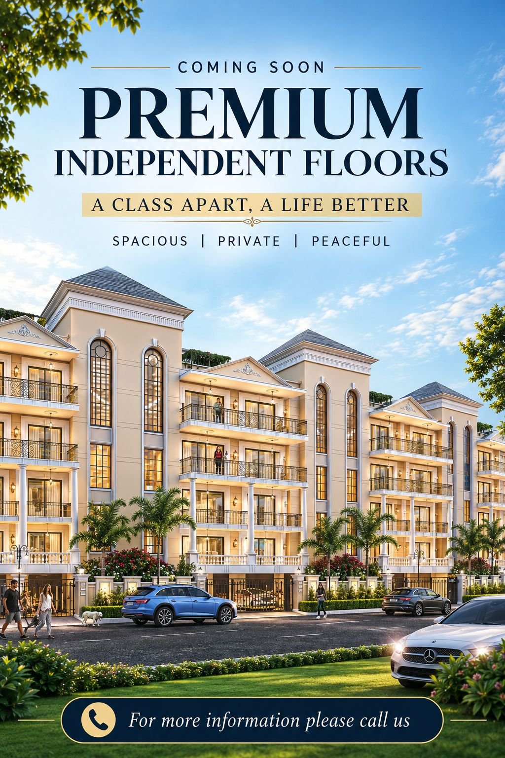 Omaxe Independent Floors supplied project visual
