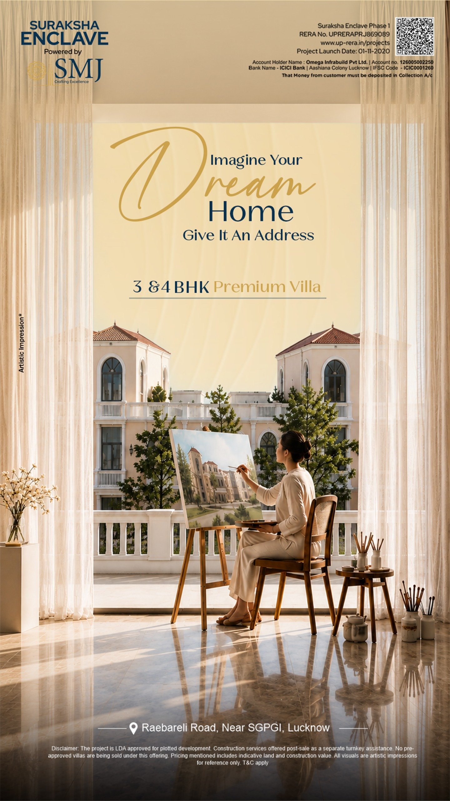 SMJ Suraksha Enclave supplied project visual